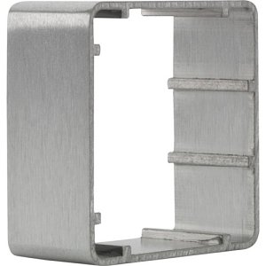 3E 3E0610-1 Switch Surface Housing, Stainless Steel, Single Gang, Surface Mount