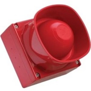 Eaton Fulleon, Symphoni High Output Sounder, Weatherproof, Red Housing (SY/HO/IP/R)