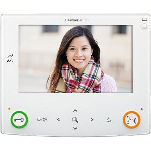 Aiphone GT-1C7-L Video Tenant Station with 7" Display, Hearing Aid Compatible