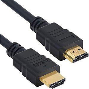 W Box WBXHDMI10V2 High Speed Male-Male HDMI Cable, 18GBPS Supports 4K 3D Compatible, Black, 420G, 10m
