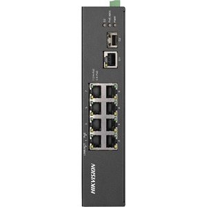 Hikvision DS-3T0310HP-E-HS Pro Series 8-Port Unmanaged Ho-PoE Switch, 6 Ч 100M PoE RJ45, 90W