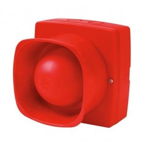 Fike 302-0004 Twinflex Hi-Point Sounder, Red