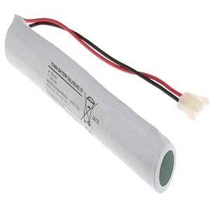 Yuasa 6DH4-0LA4 YU-Lite NiCD Series, 7.2V 4Ah 6 D Cells Rechargeable Battery with Wire Leads