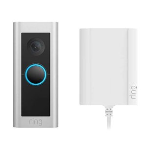 Ring Video Doorbell Pro 2, Plug In Smart Video Doorbell Camera, Stain Nickel (8VRBPZ-0EU0)