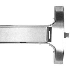 DormaKaba 97CFL463630MLR 9700-Series Rim Panic Latch with Motorized Latch Retraction, Stainless Steel