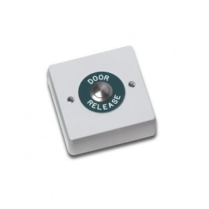 Videx 30G/T Door Release Button, Plastic Surface with Timed Stainless Steel