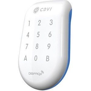 CDVI SOLAR-KPW Digicode Series Combined Proximity Reader and Keypad, 125kHz, White