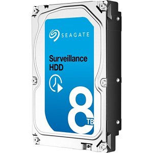 Seagate ST8000VXA04 SkyHawk 3.5 Hard Drive, 8TB, SATA 6Gb/s