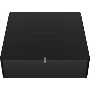 Sonos Port Wi-Fi Audio Streamer with Built-in DAC, Black (PORT1UK1BLK)