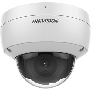 Hikvision DS-2CD2146G2-ISU Pro Series AcuSense IP67 4MP IR 30M IP Dome Camera, 2.8mm Fixed Lens, White