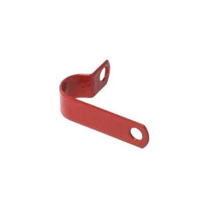 Cables Britain SRAC11 1.5mm 4 Core P Clips, Red, 100-Pack