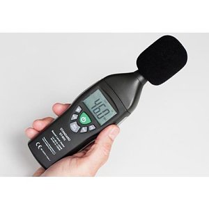 ACT Meters 1345 Sound Level Meter with Large, Easy-to-Read LCD Display