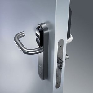 Securefast ASL941B-L Lock-Left Handed in Brushed Stainless Steel with Return to Door Lever