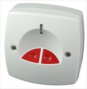 CQR EPA-NG-STD Dual Push Button Electronic Hold Up Device, Surface Mount, Keyless Reset, Grade 3, White