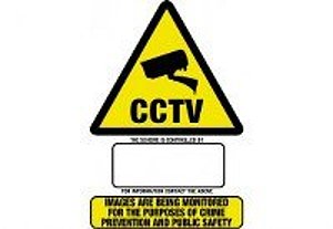 Haydon HAY-WSA5 STICKER Storage Misc A5 CCTV Warn Sign Sticker