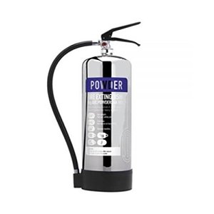 Bull POEX6SS Powder Fire Extinguisher, 6kg, Stainless Steel