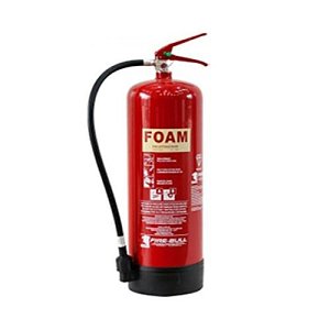 Bull POEX9 Powder Fire Extinguisher, 9kg, Red