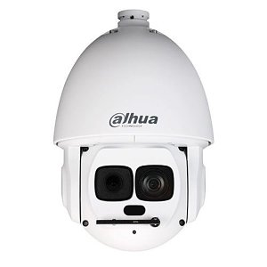 Dahua SD6AL445XA-HNR Wizmind Series, Starlight IP67 4MP 3.95–177.7mm Lens, Laser Distance 550M 45x Optical Zoom IP PTZ Camera, White