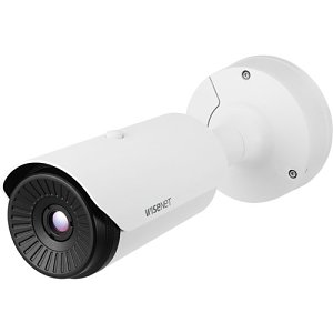 Hanwha TNO-3040T Wisenet T Series, IP66 320 x 240 19mm Fixed Lens, ThermalIP Bullet Camera, White