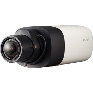 Hanwha XNB-6000 Wisenet X Series, WDR 2MP, IP Box Camera, White