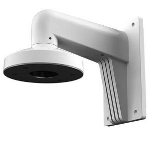 Hikvision DS-1273ZJ-130-TRL Wall Mounting Bracket with Adaptor Plate for Dome Cameras, Load Capacity 3kg, White
