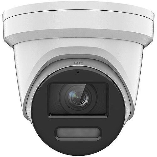 Hikvision DS-2CD2387G2-LU Pro Series ColorVu  IP67 8MP Fixed Turret WDR IP Camera, 2.8mm Lens, White