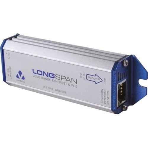 Veracity VLS-1P-B LONGSPAN BASE Long Distance, Point to Point, 10/100 Ethernet & PoE  Extender