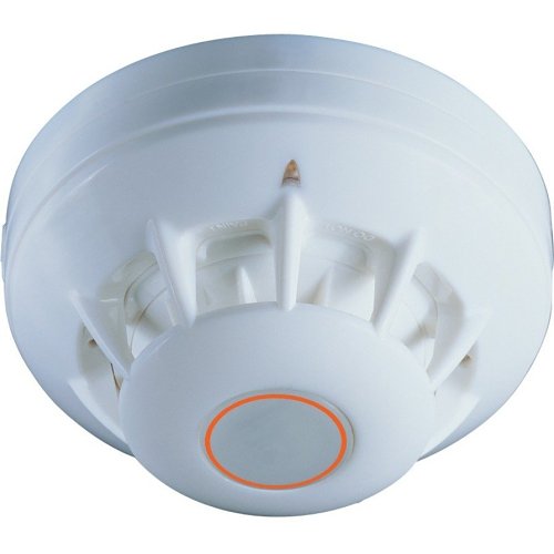 Texecom AGB-0003 Exodus 4W Series, Indoor Smoke-Heat Detector, Day and Night Mode Temperatures above 64?C, White