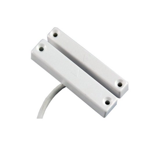 CQR SC513 Magnetic Surface Door Contact, 4-Wire, Operating Gap 20mm, White