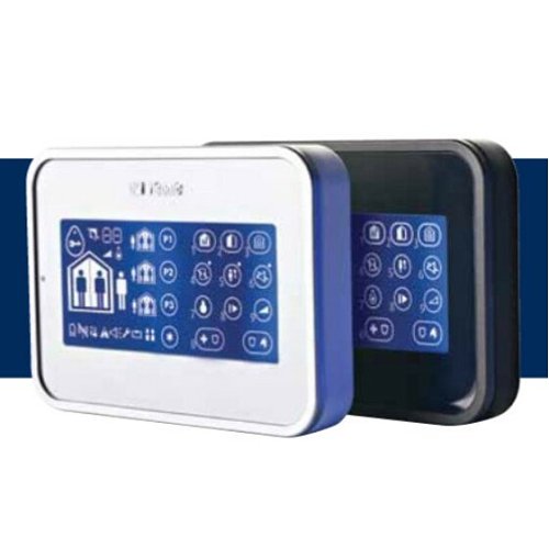 Visonic KP-160 PG2 PowerG Wireless Two-Way Touch Screen Keypad for PowerMaster Panels