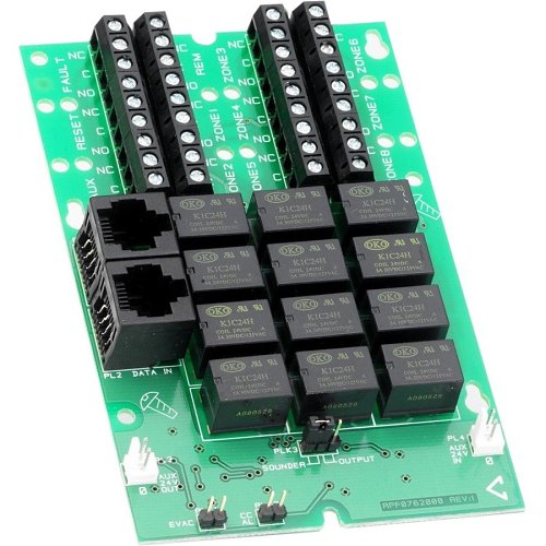 C-TEC CFP764 CFP Relay output card, Eight Output Per Zone Relays for CFP708-4
