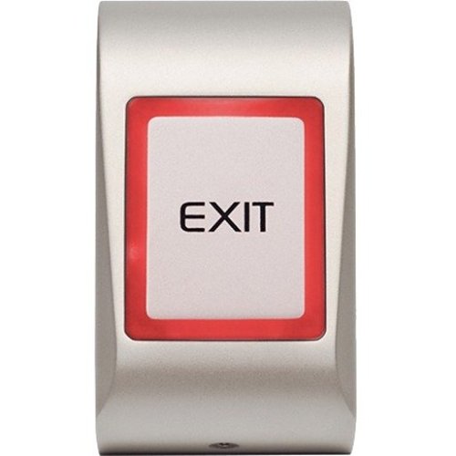 Videx Mtts-exit Silver Surface Mount Touch to Exit Switch 12-24V AC or DC, 92mm X 51mm X 25mm, IP66