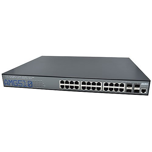 AMG AMG510-22GAT-2CAT-2S-P460 Switch Managed 22port 10-100-1000tx POE