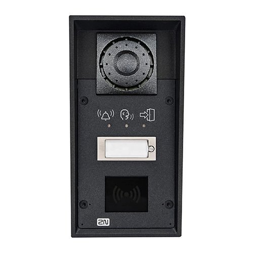 2N IP Force 1-Button Intercom Door Station Module with 10W Speaker