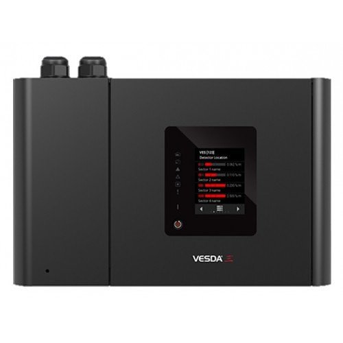 Xtralis VES-A10-P VESDA-E Aspirating Smoke Detector with 3.5” Display, Plastic Enclosure