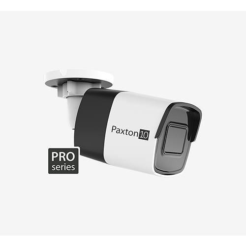 Paxton 010-158 Pro Series, Ultra Low Light IP67 4K 2.8mm Fixed Lens, IR 40M IP Bullet Camera, White