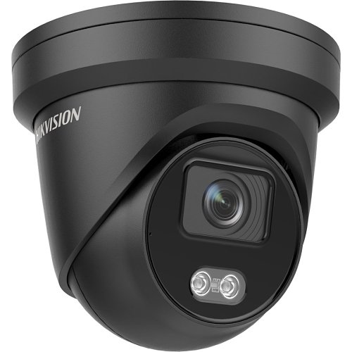 Hikvision DS-2CD2347G2-LU Pro Series ColorVu IP67 4MP IR 30M IP Turret Camera, 4mmFixed Lens, Black