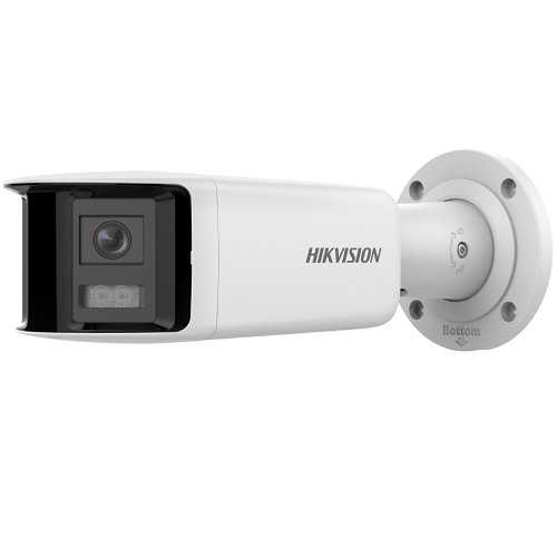 Hikvision DS-2CD2T67G2P-LSU/SL Pro Series ColorVu 6MP Panoramic Fixed Bullet IP Camera, 2.8mm Lens