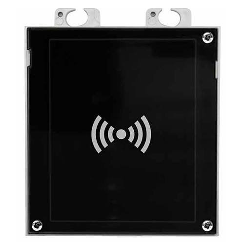 2N 91550942 IP Verso Series RFID Reader with NFC, OR 10m, Supports 13.56 MHz, Black