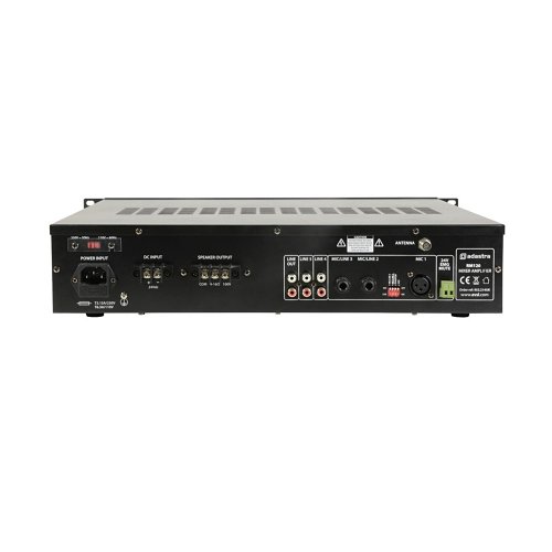 Adastra RM120-A 5-Channel 1200W Mixer Amplifier