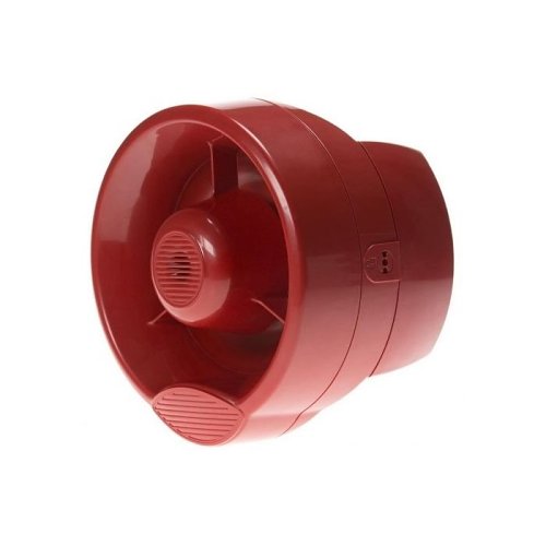 Apollo PP5105 REACH Wireless Series, Addressable Interface and Conventional Open-Area Wall Sounder, IP35, Red