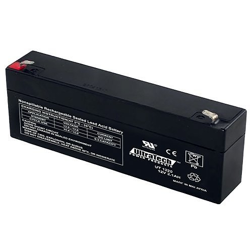 UltraTech UT-1220 12V, 2.2Ah SLA, Battery, T1 Terminal