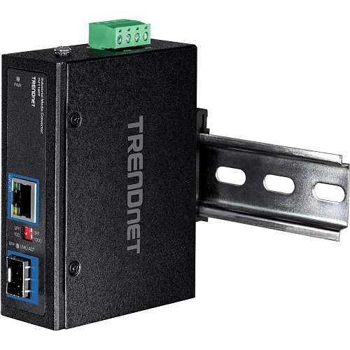 TRENDnet TI-F11SFP Hardened Industrial 100/1000Base-T to SFP Media