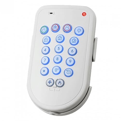 Visonic KP-241 PG2 PowerG Two-Way Wireless Portable Keypad, Power-Master Tactile with Tag Option