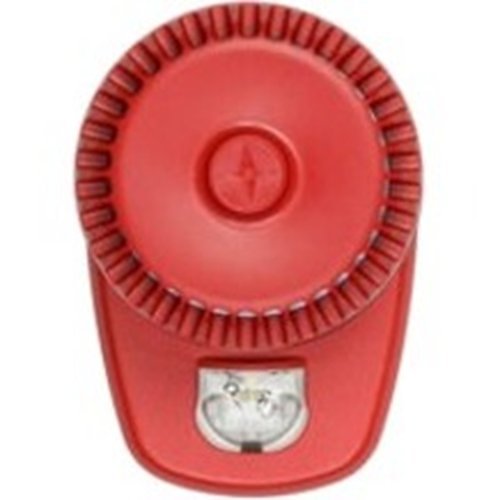 Eaton Fulleon, ROLP LX LED Sounder Beacon VAD, White Flash, Red Housing (ROLP/R1/LX-W/WF)
