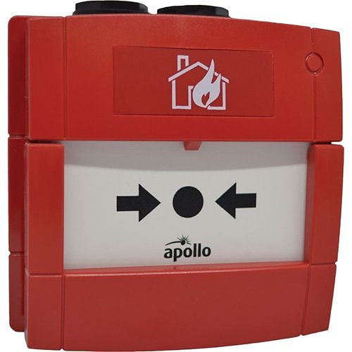 Apollo 55100-033APO Orbis Series Conventional Intrinsically Safe Manual Call Point, EN 54-11 Certified, Red