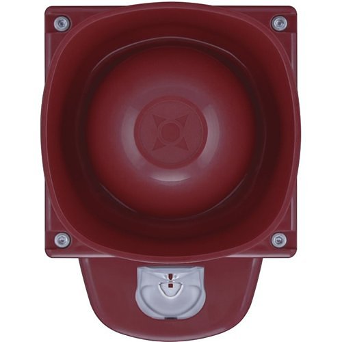Eaton Fulleon, Symphoni G1 LX LED Sounder Beacon VAD, Weatherproof, Red Flash, Red Housing