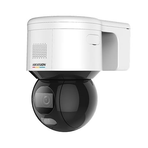Hikvision DS-2DE3A400BW-DE/W Pro Series ColorVu IP66 4MP IP Speed Dome Camera, 4mm Fixed Lens, Black