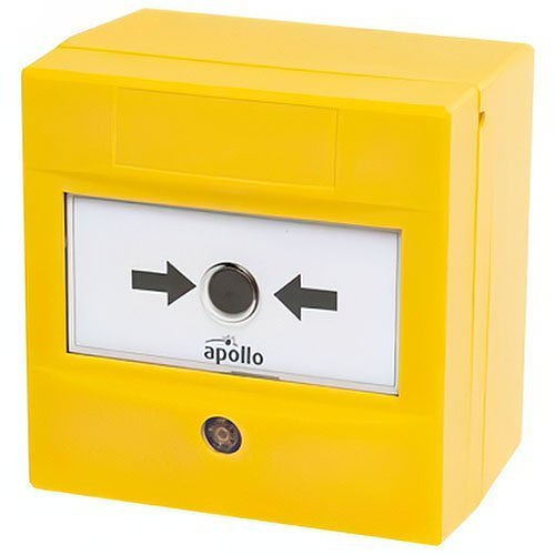 Apollo PP2526 Soteria Series Intelligent Manual Call Point, Indoor Use, Yellow