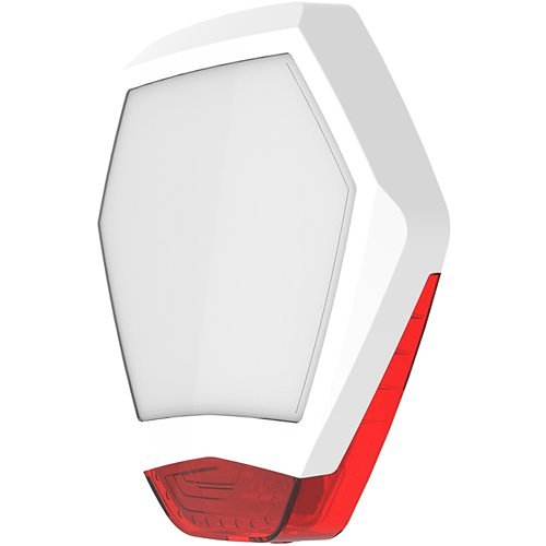 Texecom WDB-0002 Odyssey X3 Series, Sounder Cover, Indoor use, Compatible with Odyssey X3 Sounder, White and Red